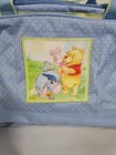 Vintage Disney Winnie The Pooh Blue Dipaer Bag Zip Top Large Size 