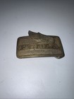 Vintage Honda Wings Belt Buckle 1976 Brass Indiana Metal Craft