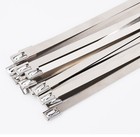 304 Stainless Steel Metal Cable Ties Zip Wrap Exhaust Heat Straps Marine Grade
