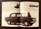 1966 Simca Deluxe Sales Brochure Chrysler Import Photos Specifications Vintage