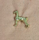 Gold Tone Doberman Pinscher Dog Breed Lapel Pin