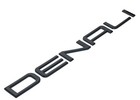 Denali Emblem Badge Set Front Door Left Right Gloss Black 01-08