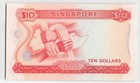 Singapore 1973   10 P-3d Pressed Unc  Banknote 