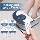 Pedicure Foot Spa  Foot Spa Bath Massager With Heat  Bubbles 