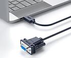 Dafensoy Usb To Rs232 Serial Adapter Usb A Male To Db9 Pin Female Serial New