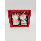 Sanrio Hello Kitty Christmas Ceramic Salt And Pepper Shaker Set 2024 Rare Nwt