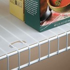 Shelf-it Shelf Liner For 16  Wire Shelving With Locking Tabs - 10 Foot Roll