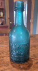 Jno Gaffney Phila Green Iron Pontil Squat Soda