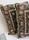 Floral Tapestry Victorian Decorative Throw Pillows 17  X 17  pack Of 2   China