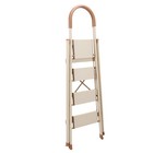 4-step Lightweight Portable Stepladder W  Anti-slip Pedal Folding Ladder