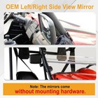 Hisun Axis Side Mirrors Rearview Replacement For Hisun Utv 400 500 700