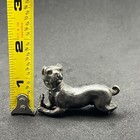 Rare Defect Cold Bronze Playful Dog Figurine