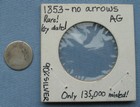 185x P Seated Liberty Half Dime No Arrows 1853 Or 1858   h10c 5c 