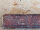 Vtg Marshell Wells Vanadium Straight Razor Black Handle Box Shaving Grooming Men