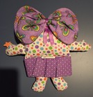 Tooth Fairy Pillow Purple- Handmade