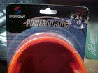Unopened Sportcraft Turbo Air Hockey Power Pushers Paddles Set Of 2 Neon Orange