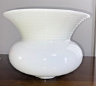 Vintage Milk Glass Bell Deco Torchiere Floor Lamp Light Shade 10  W   3  Fitter