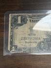 1899  1 Silver Certificate Black Eagle Large Size Note Us Currency 