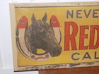 Vintage Red Tip Calks Cloth Store Banner