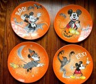 Pottery Barn Halloween Mickey Mouse Dinner Set Plate Holiday Kid Disney Party 8