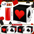 4 Pcs Casino Party Decorations Las Vegas Game Night Party Supplies Large Poker F