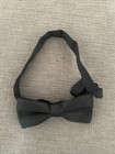 Men s Black Tuxedo Cummerbund   Bow Tie Set   Formal Black Tie Event Adjustable