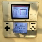 Nintendo Ds Platinum  Silver Game Console W  Charge