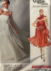 Vtg Vogue Sewing Pattern Sz 6-8 Cocktail Evening Dress Rare Bellville Sassoon