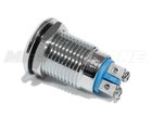 12mm Red 12v Led Metal Indicator Light Waterproof Screw Terminal Usa Seller 