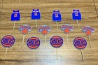 Sports Basketball New York Knicks Birthday Celebration Cupcake Toppers