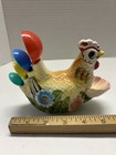 Vintage Ceramic Hen Measuring Spoon Holder     1950s Kitchenware
