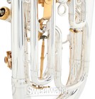 Besson Be2051 Prestige Series Compensating Euphonium - 3 1 Valve  Silver-plated