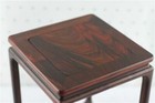 Bonsai Pedestal Stand Display China Redwood Red Suan-zhi Wooden Square Base