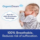 Organic Dream Crib And Toddler Mattress - 100  Breathable Proven To Reduce Su   