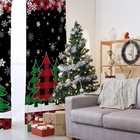 Living Room Curtains 96 Inch Length 2 Panels Set 52x96 pack Of 2  Christmas