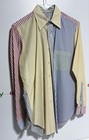 Brooks Brothers Makers Vintage 80s Stripe  fun Shirt  Size 15 1 2 R Usa