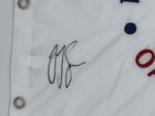 J j  Spaun Signed 2025 U s Open Golf Pin Flag Oakmont Pga Autograph Bas K45