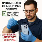     Iphone 8   16 Pro Max Back Glass Replacement   Laser Repair  Mail- In Service