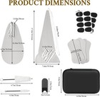 Alto tenor soprano Saxophone Cleaning Swab Kit  Microfiber Sax Cl