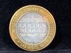 Golden Nugget Gn Casino Las Vegas Ltd Ed  999 Silver Strike  10 Gaming Token