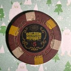              Casino Chip       5 Golden Nugget Las Vegas Nevada                                     