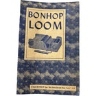 Vintage 1949 Bonhop Loom Hand Weaving Kit Wooden Tabletop Made In Usa Wih Manual