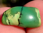 Antique Rare Very Old Tibetan Turquoise Bead - Beautiful Worn Patina 