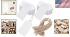 Versatile 100pcs Gift Tags With String - 2x4 Inch Blank Kraft Paper For Weddings