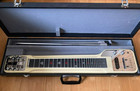 Guyatone Hg-306d ii 6-strings Electric Lap Steel Guitar With Hard Case And Stand
