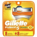 Gillette Fusion 5 Power Razor Blade Refills Pack Of 8 Cartridges Sealed