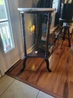 Vintage Victorian Style Marble Top Plant Stand Accent Table Made In Taiwan 28 