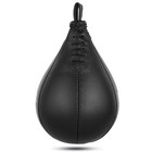 Custom Boxing Speed Bag With Swivel     Cowhide Leather     Printed Logo     Oem
