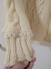 Women s Hand Knitted Cape Poncho  Knitted Woolen Poncho  Size L