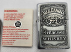 Vintage Jack Daniels Zippo Lighter Old No 7 Tennessee Whiskey With Box